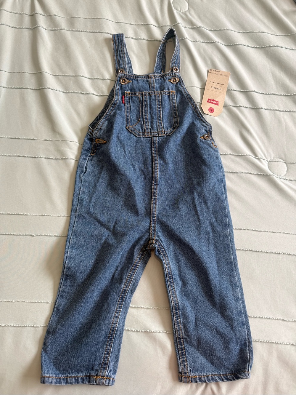 Infant Levi Overalls 18m NWT